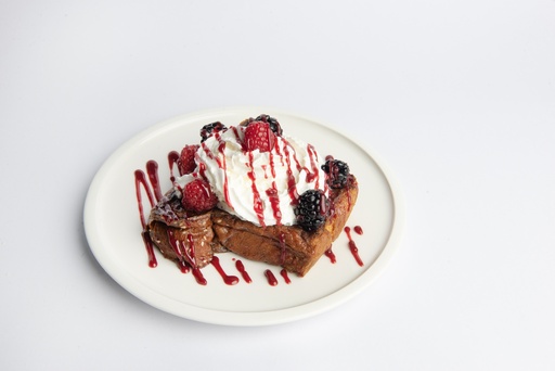 [FI-077] Berries French Toast Pcs | فرنش توست بالتوت المشكل والكريمة